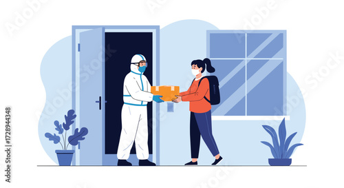 Contactless delivery services ensure safety during public health concerns.