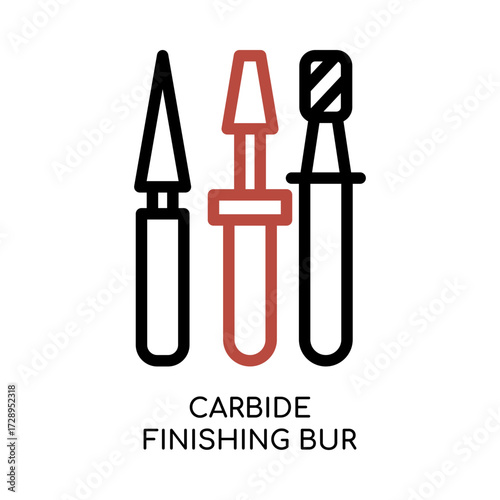 Carbide Finishing Bur Icon