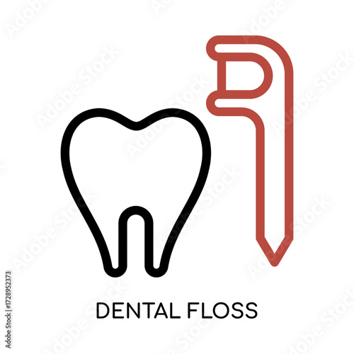Dental Floss Icon