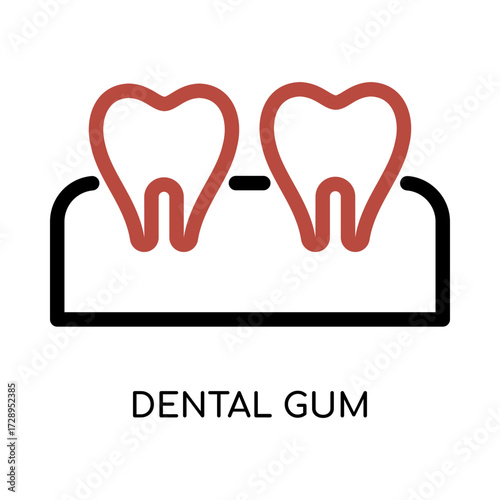 Dental Gum Icon