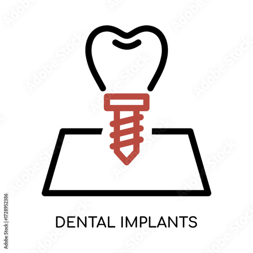 Dental Implants Icon