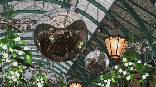 Christmas Decoration at a London Shopping Mall - United Kingdom