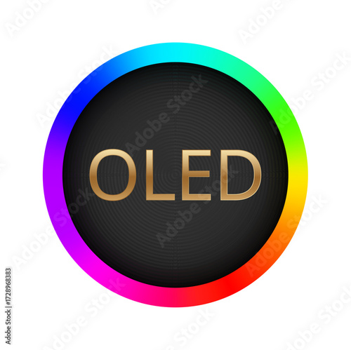 Oled technology: vibrant colors and modern display innovation.