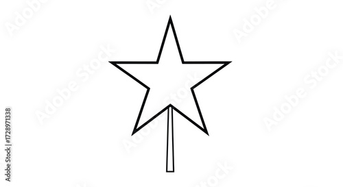 Star wand, a magical and enchanting toy for kids