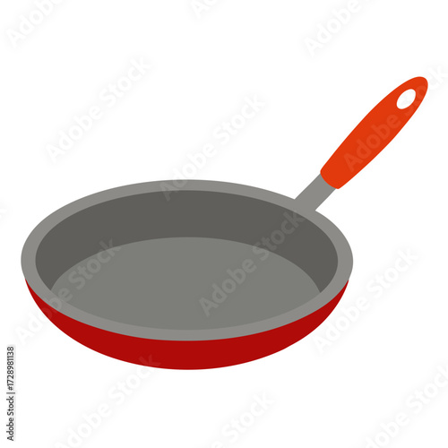 red frying pan