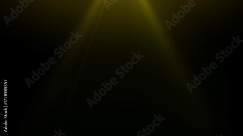 A dark abstract background with a subtle yellow light beam emanating from the top, creating a dramatic and atmospheric effect