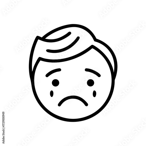 Sad Face Icon