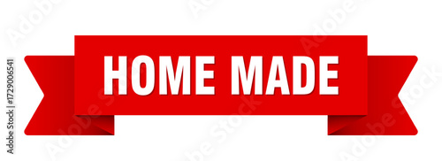 home made ribbon isolated on transparent background. home made ribbon