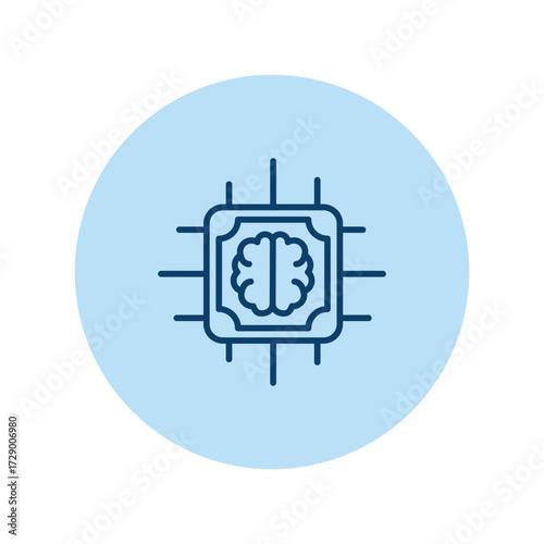 Artificial Intelligence pentaglow , vector, pixel perfect, illustrator file 
