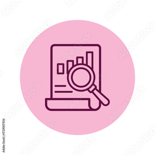 Data Research pentaglow , vector, pixel perfect, illustrator file 
