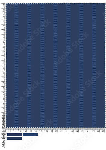 Seamless seersucker textile stripe pattern for designing clothes, skirts or decorative fabrics.