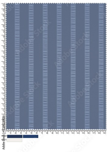 Seamless seersucker textile stripe pattern for designing clothes, skirts or decorative fabrics.

