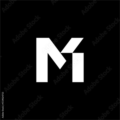 This elegant and futuristic M1 monogram logo is an ideal choice for innovative software companies, high-end automotive brands, or professional consulting services.