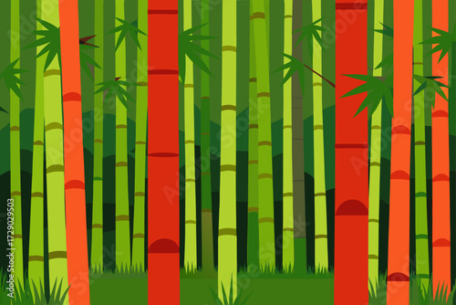 bamboo forest background