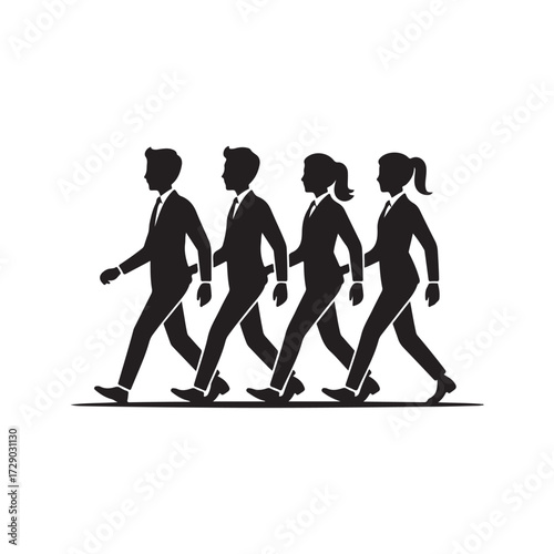 Business Man Vector Icon, Represents strong leadership and entrepreneurial goals, Vector illustration EPS 10.
