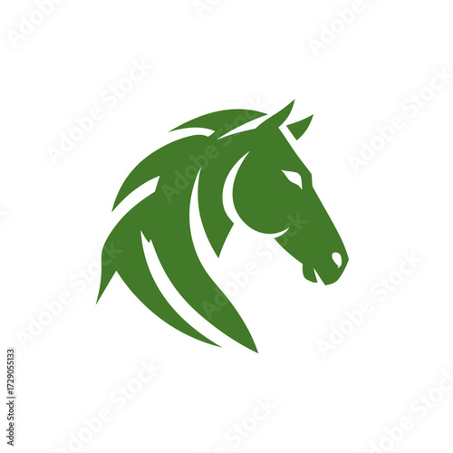 Elegant horse head