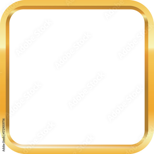 Application Frame for logo or icon golden to make it stand out and easy to use
