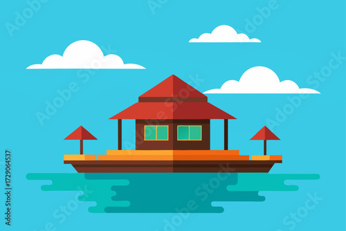 house on the sea