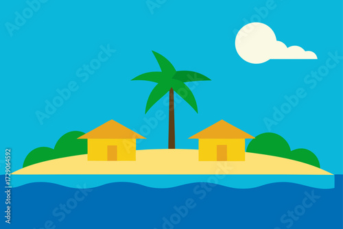 house on the sea