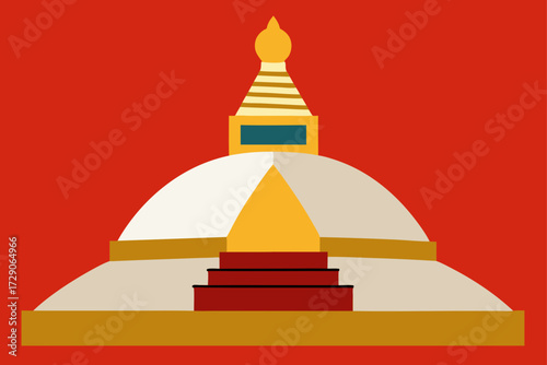 buddhist temple in the sky