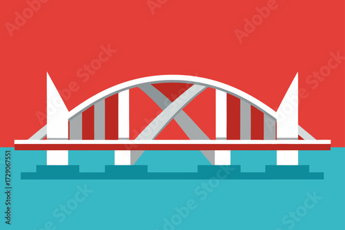 bridge in the city