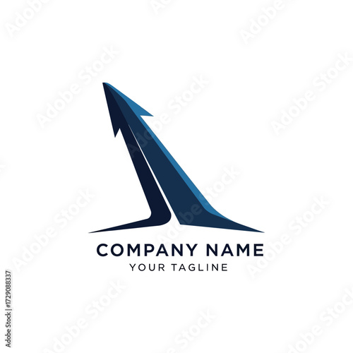 airplane logo vector
