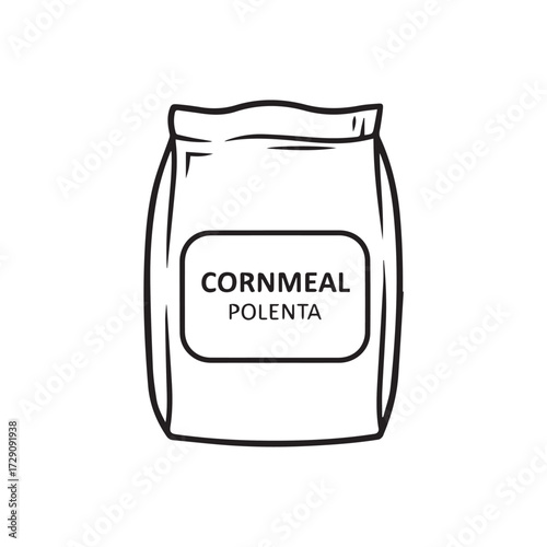 "Cornmeal (Polenta) – Ground cornmeal cooked into a porridge or solidified and baked/grilled, popular in Northern Italy"