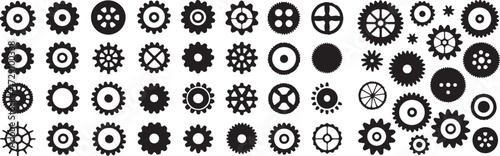 high resolution editable gear and cogwheel vector illustration ai eps jpeg png for industrial machinery component design
