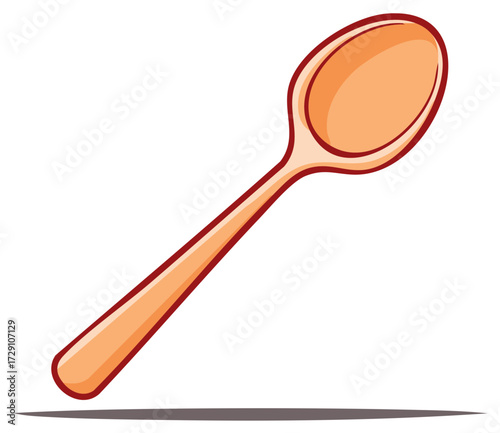 Wooden Spoon Illustration Cooking Utensil