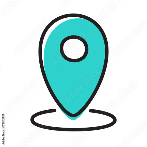 Geolocation with location pin