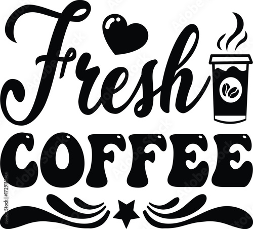 Coffee SVG Design 