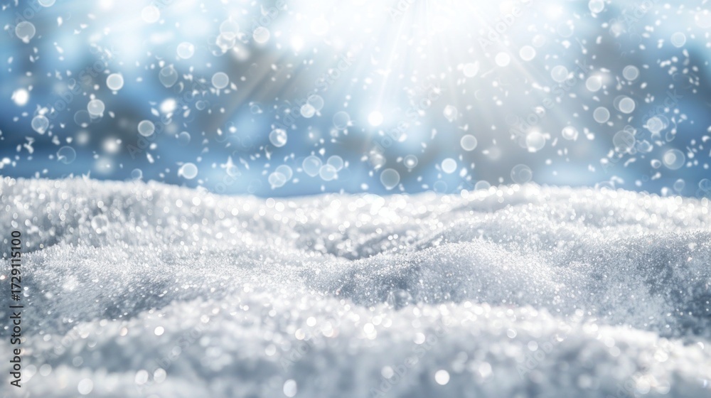 custom made wallpaper toronto digitalNew Year 2026 background, soft snowy winter atmosphere, subtle sparkling particles, cool white and silver tones, clean minimal spacious layout, wide copy space for text.