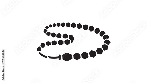 Elegant geometric pattern necklace design, a timeless symbol of sophistication and style, perfect for fashion and luxury brands seeking modern allure