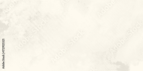 Ecru gradient with texture of eggshell. Pastel light beige background, modern dotted vector design, paper texture.