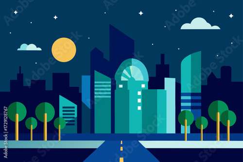 night city landscape