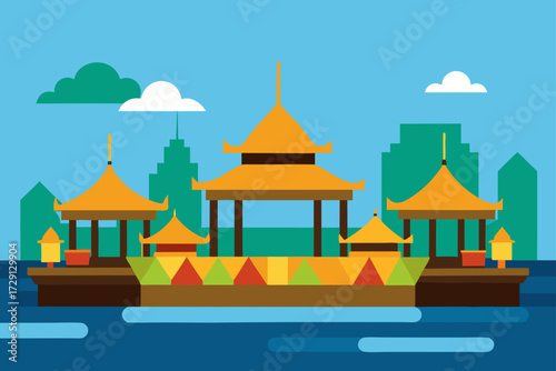 vector illustration of a house