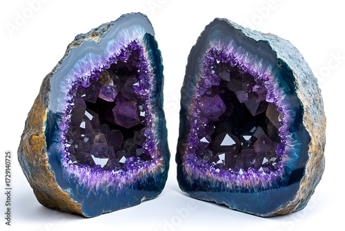 Vibrant Gemstone Bookends