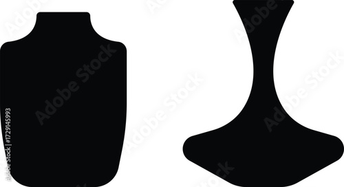 Art & IllustrationBottle and jug icon set.Bottle and jug silhouette collection. Oil, potion, alcohol, perfume black and outline bottle silhouette.Different icon set of bottle and jug shapes.