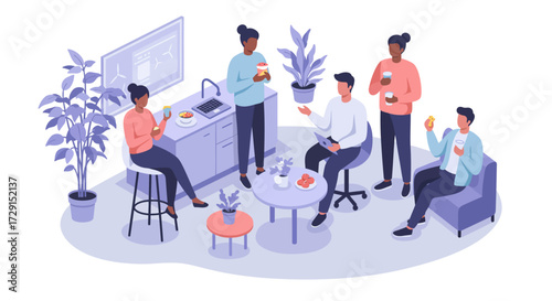 Unlocking Business Potential: Strategic Solutions in Modern Flat Design