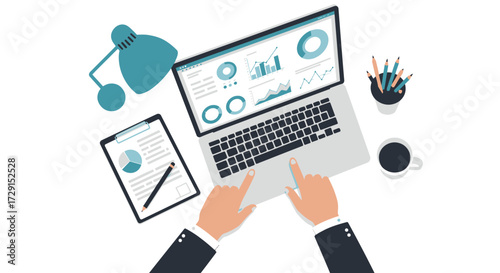 Strategic Business Workflow: Visualizing Process Optimization & Growth Pathways