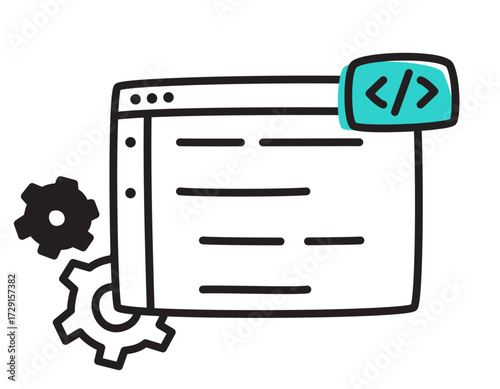 Programming interface, html coding 