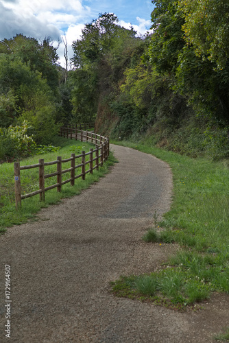 Auf dem rhoneradweg, Via Rhona