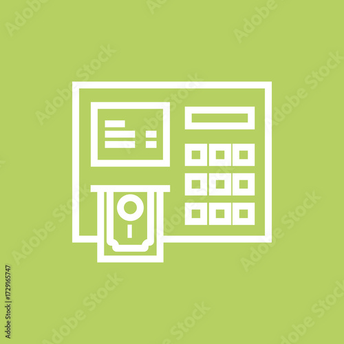 flat icon with shadow vector eps 10