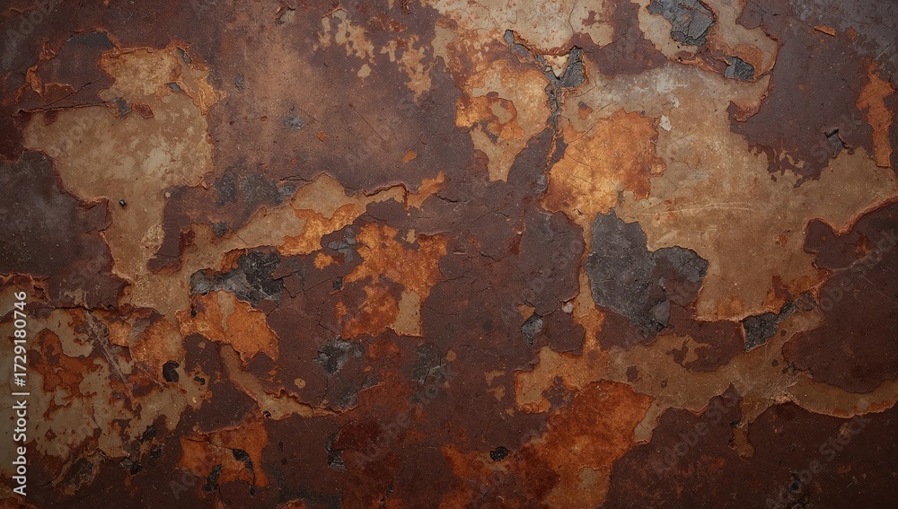 Obraz premium Rusty metallic surface background texture