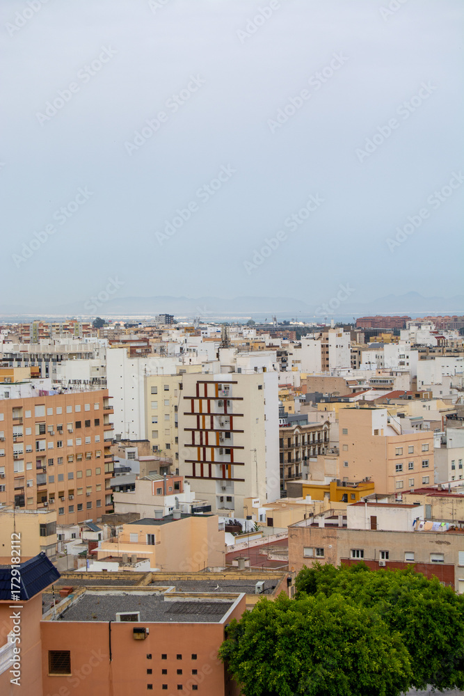 Fototapeta premium Densely Populated Urban Cityscape