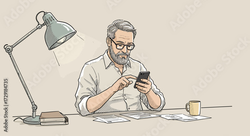 Dedicated businessman signing a crucial document, formalizing an important agreement with a pen