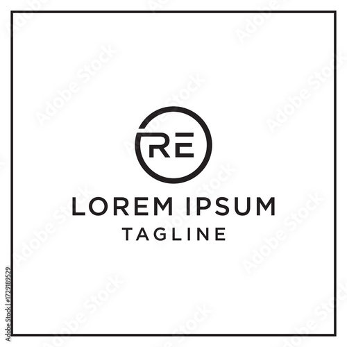 re circle logo