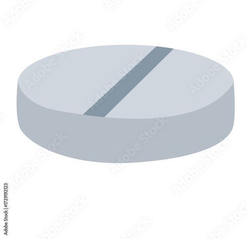 Science of hand drawn vector medicine tablet clipart.