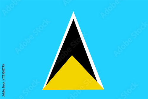 flag of Saint Lucia
