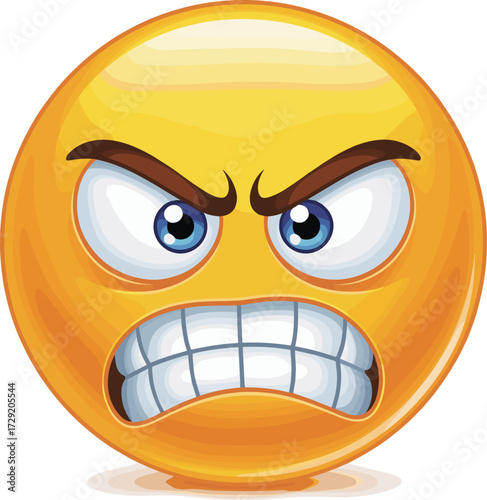 This is a classic image of fury! Here are the title and keyword suggestions, optimized for Adobe Stock SEO